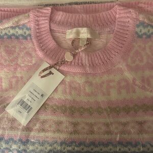 Pink LoveShackFancy Sweater